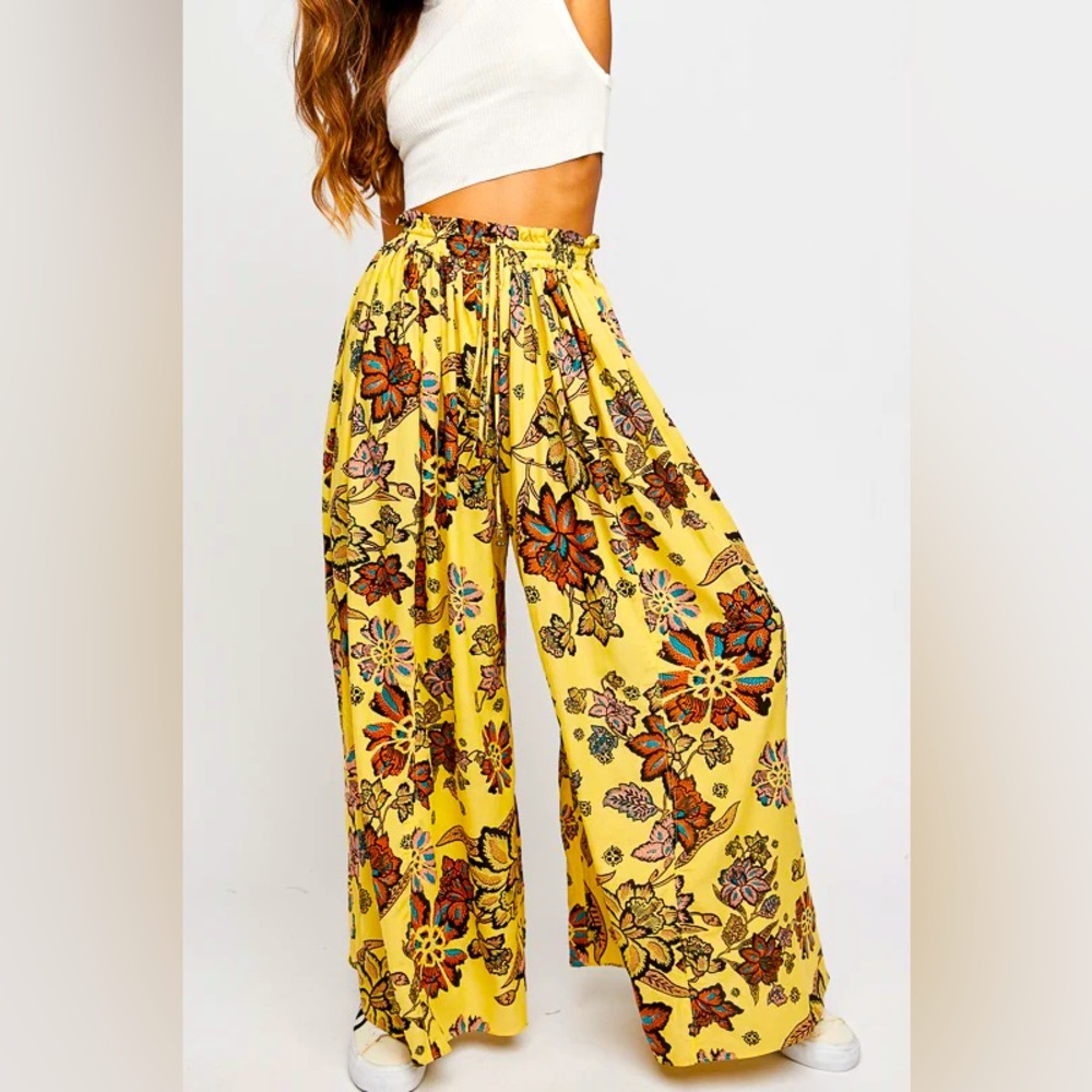 NWOT Free People Intimately Take It Easy Lounge Pants size Small - Picture 4 of 13